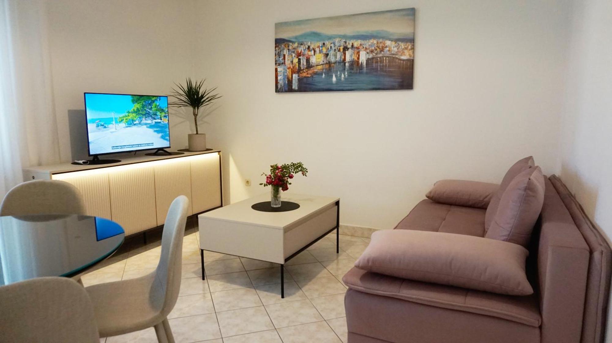 Apartment Krasna Baška Voda Esterno foto