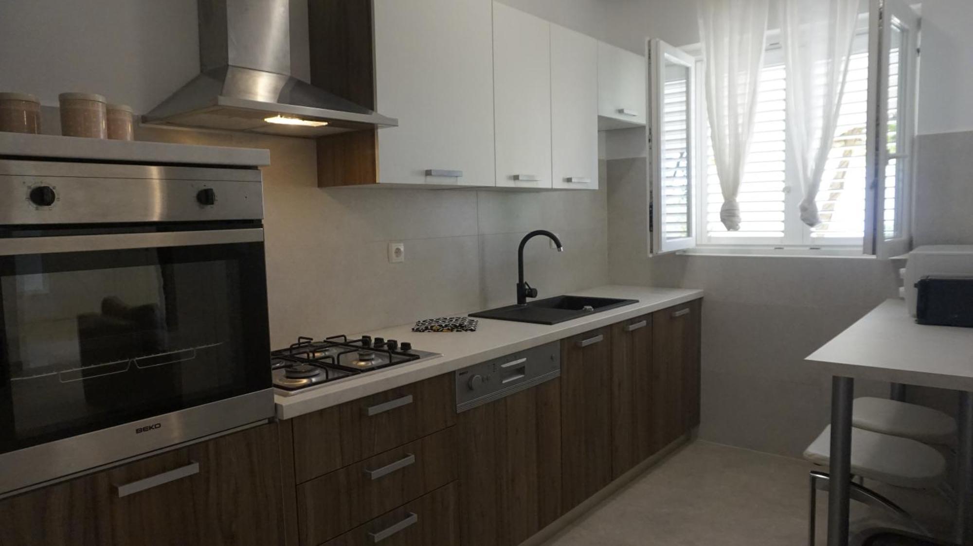 Apartment Krasna Baška Voda Esterno foto