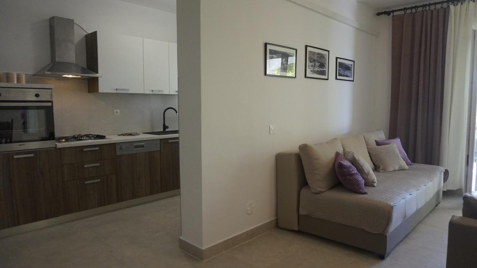Apartment Krasna Baška Voda Esterno foto